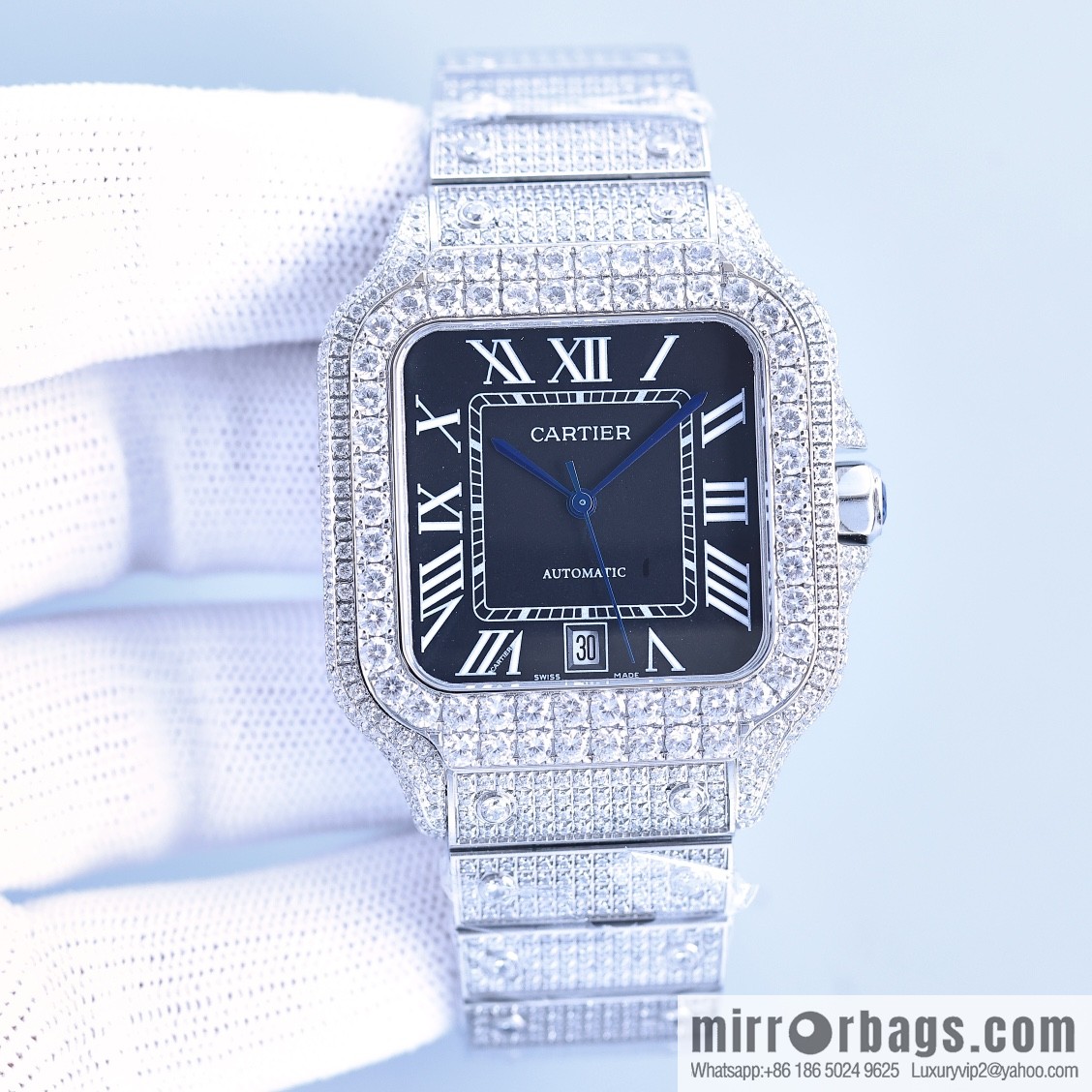 The new Cartier Santos Gypsy features a stable 8215 movement watch