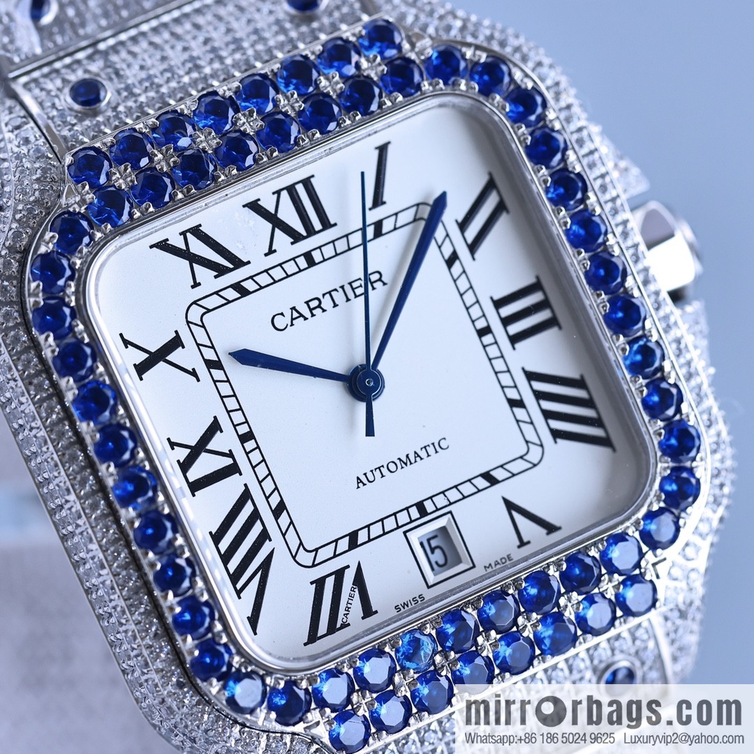 The new Cartier Santos Gypsy features a stable 8215 movement watch