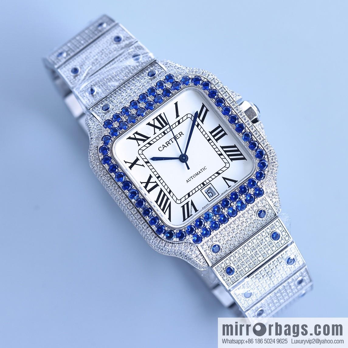 The new Cartier Santos Gypsy features a stable 8215 movement watch