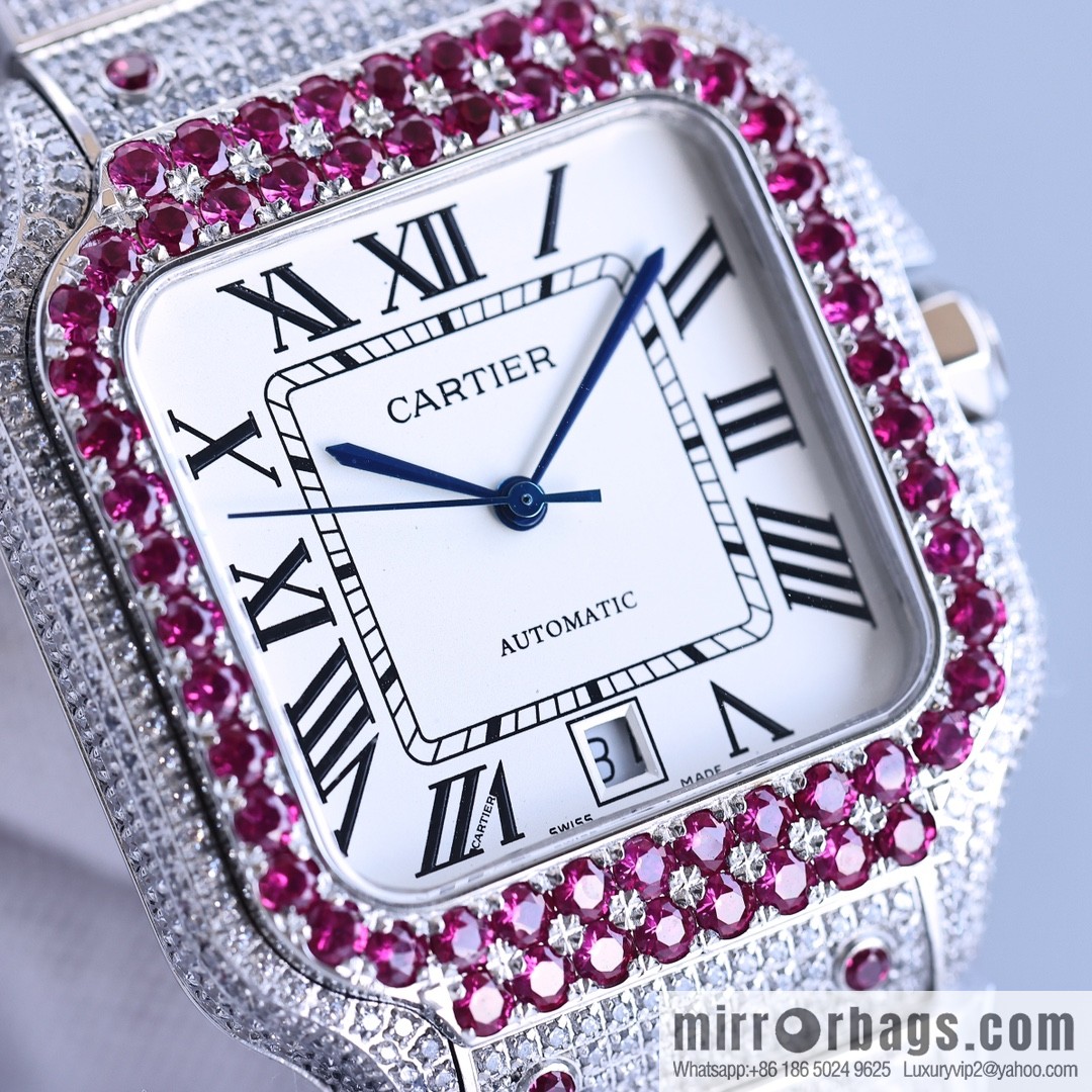 The new Cartier Santos Gypsy features a stable 8215 movement watch
