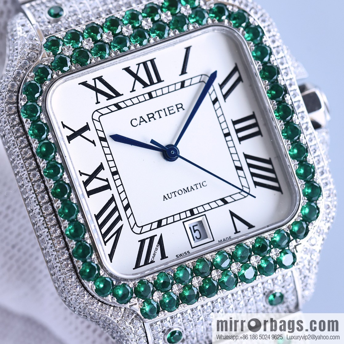 The new Cartier Santos Gypsy features a stable 8215 movement watch
