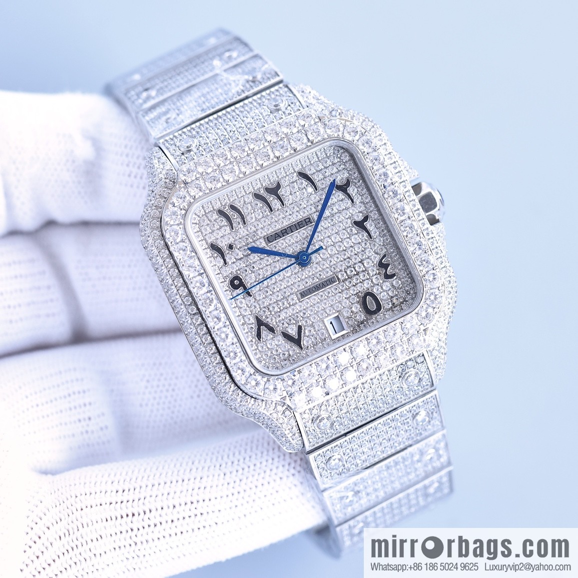 The new Cartier Santos Gypsy features a stable 8215 movement watch