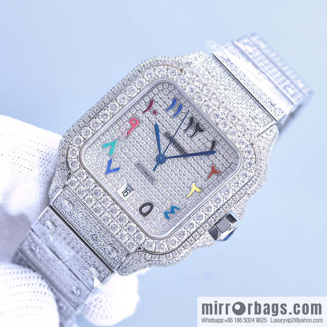 The new Cartier Santos Gypsy features a stable 8215 movement watch