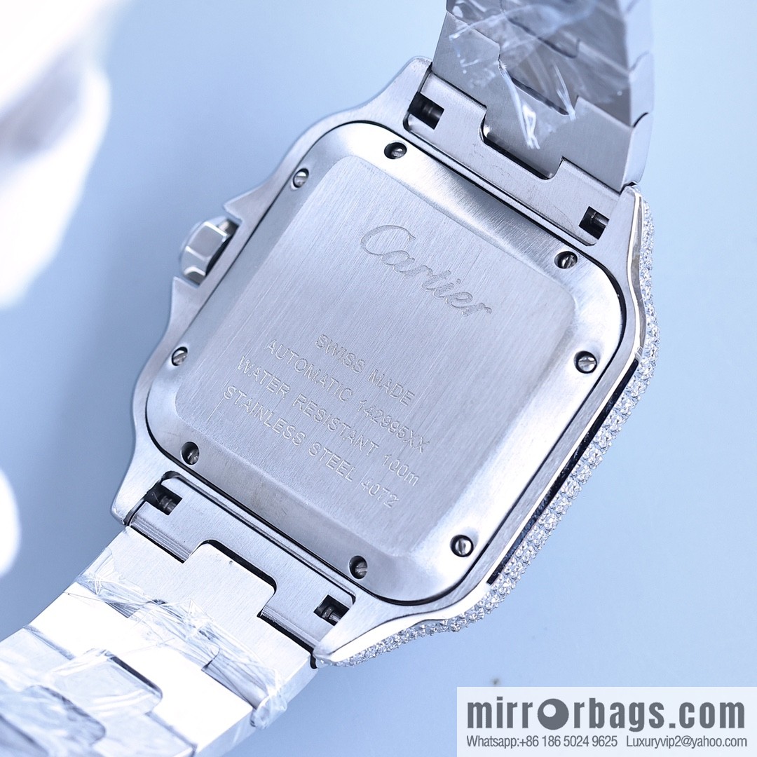 The new Cartier Santos Gypsy features a stable 8215 movement watch