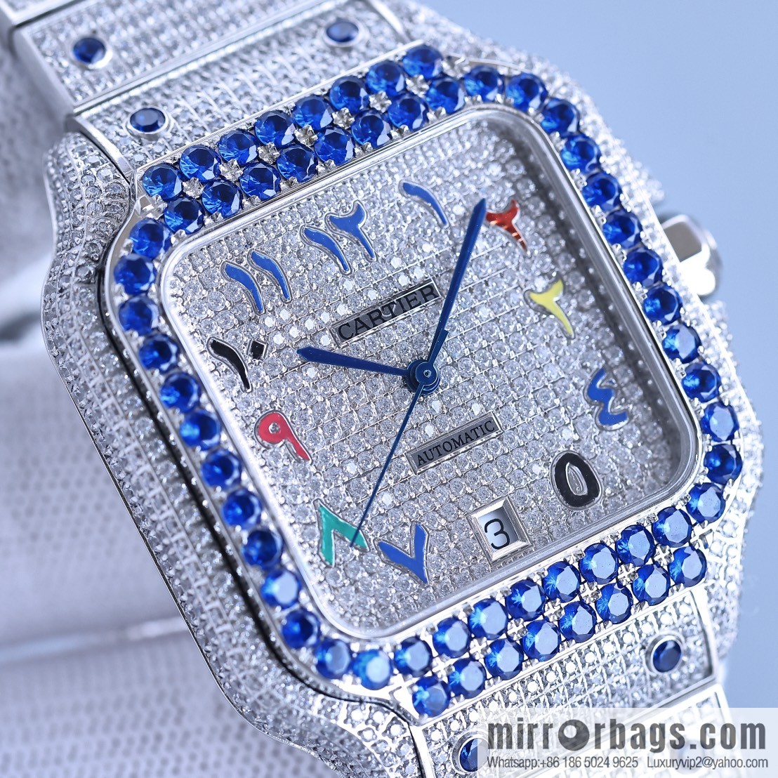 The new Cartier Santos Gypsy features a stable 8215 movement watch