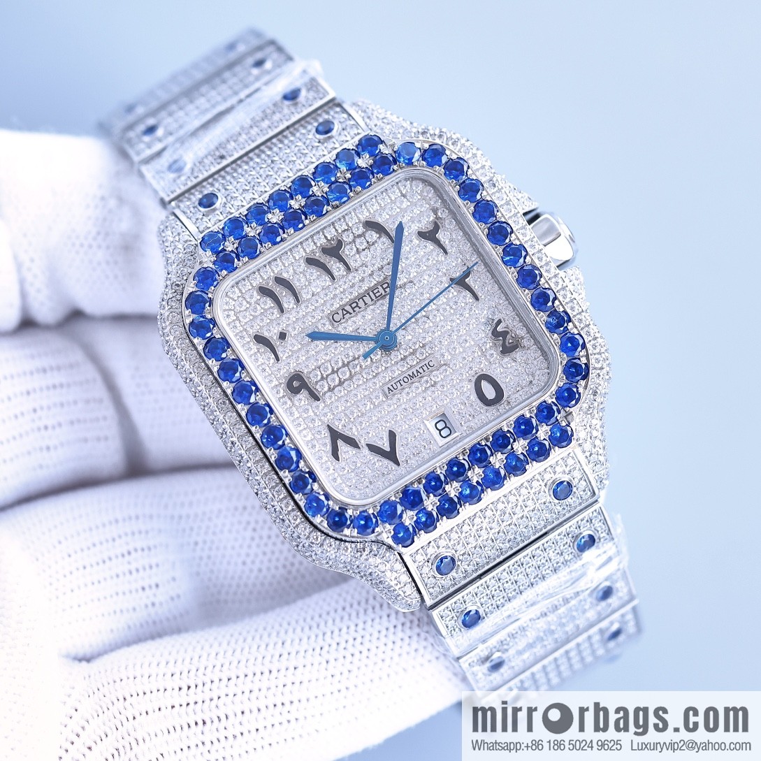 The new Cartier Santos Gypsy features a stable 8215 movement watch