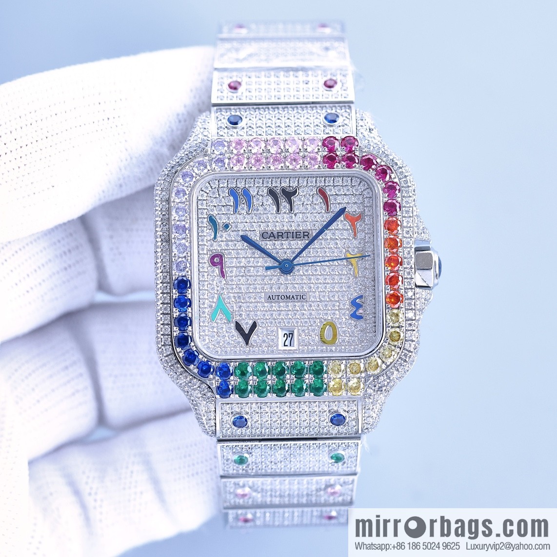 The new Cartier Santos Gypsy features a stable 8215 movement watch