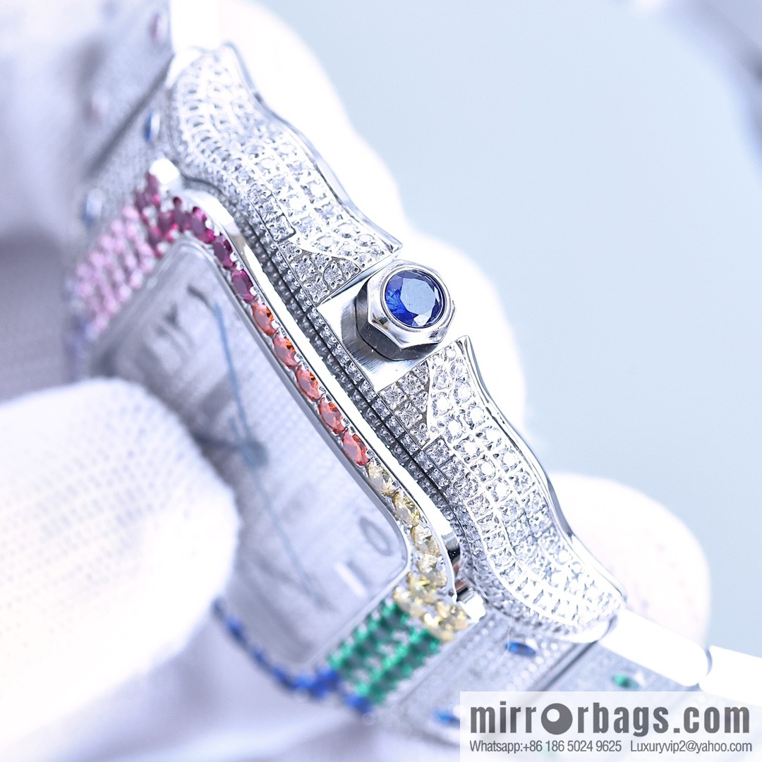 The new Cartier Santos Gypsy features a stable 8215 movement watch