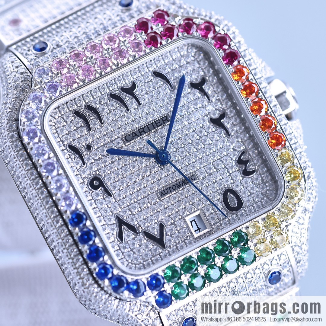 The new Cartier Santos Gypsy features a stable 8215 movement watch