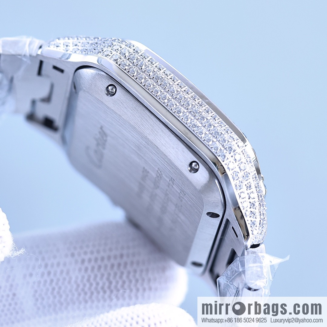 The new Cartier Santos Gypsy features a stable 8215 movement watch