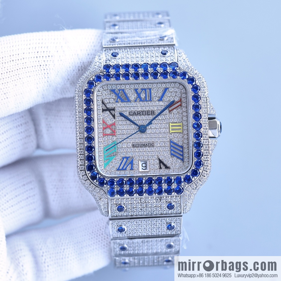 The new Cartier Santos Gypsy features a stable 8215 movement watch