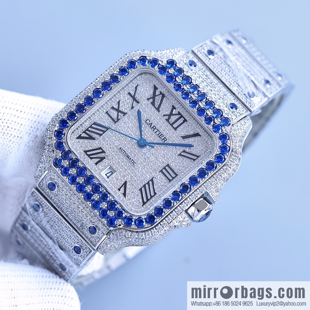 The new Cartier Santos Gypsy features a stable 8215 movement watch