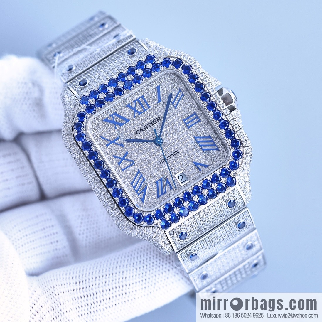 The new Cartier Santos Gypsy features a stable 8215 movement watch