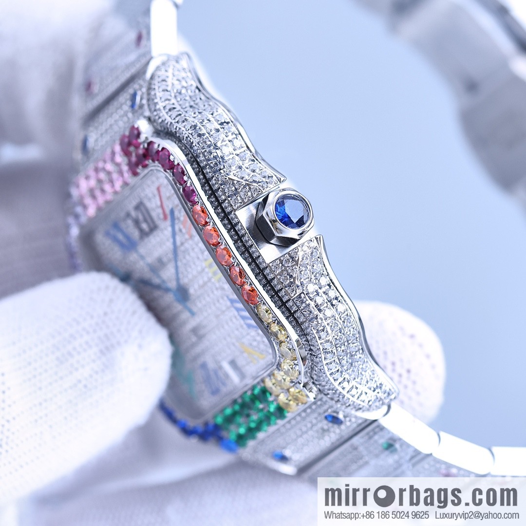 The new Cartier Santos Gypsy features a stable 8215 movement watch