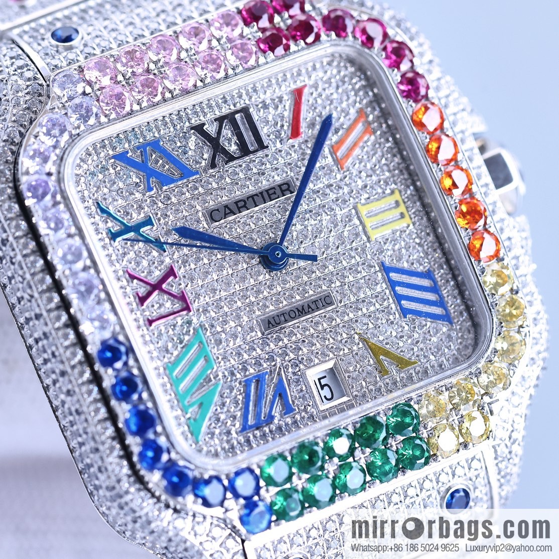 The new Cartier Santos Gypsy features a stable 8215 movement watch