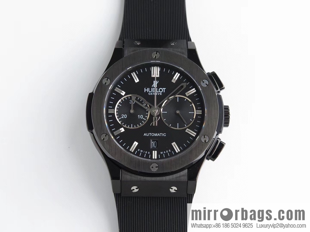 HB Hublot HUBLE 🎮 Classic 7750 three-hand travel time watch