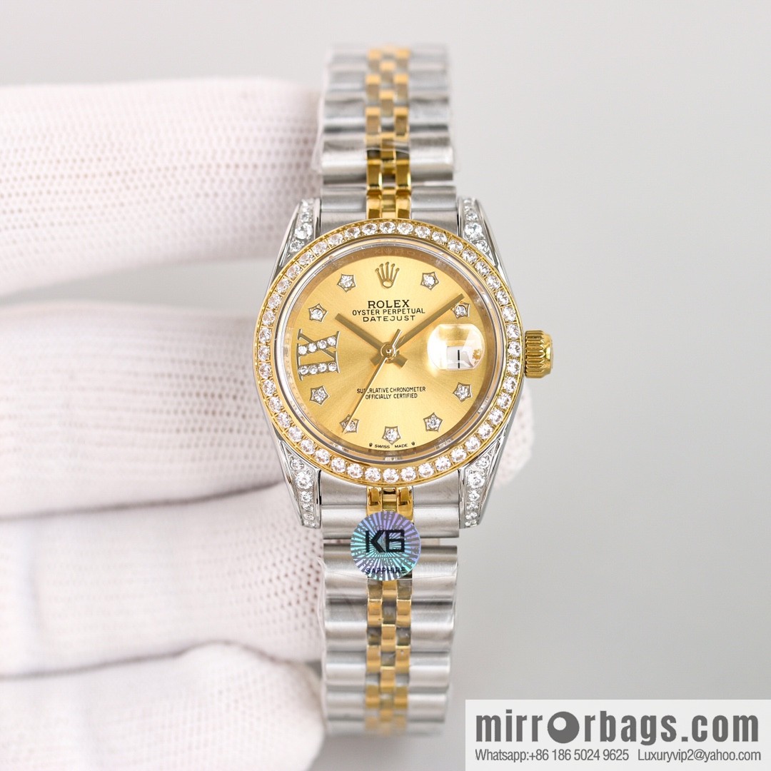 The latest Rolex women's 28mm log watch