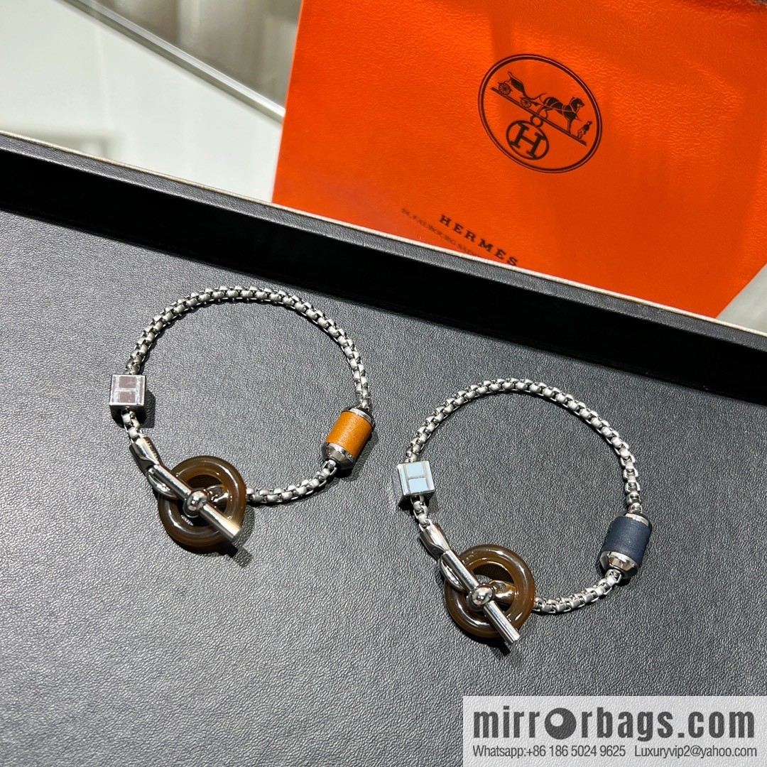 HERMES Hermès meli-melo horn ring bracelet