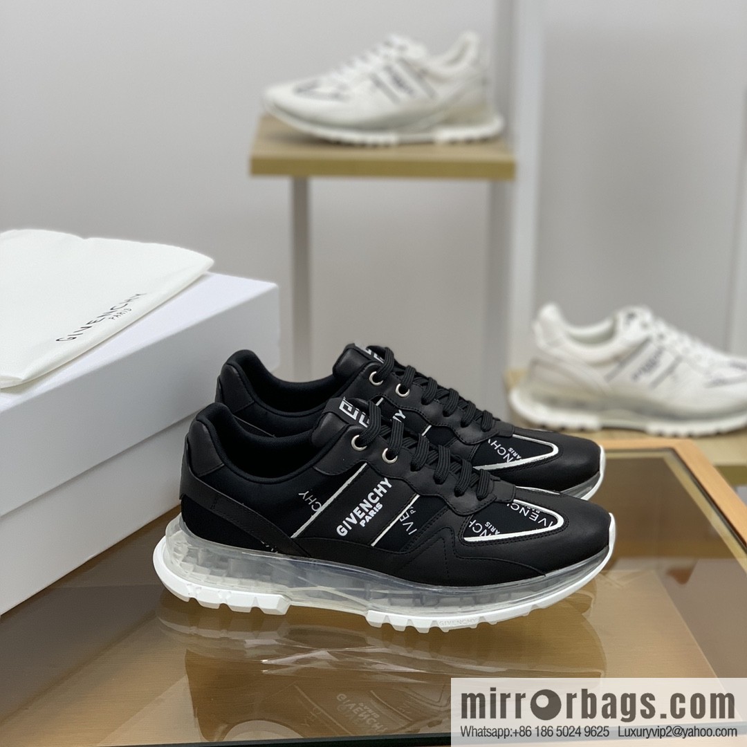 GIVENCHY Givenchy, made of leather, iconic metal buckle 4 G pattern New men's sports Casual Shoes