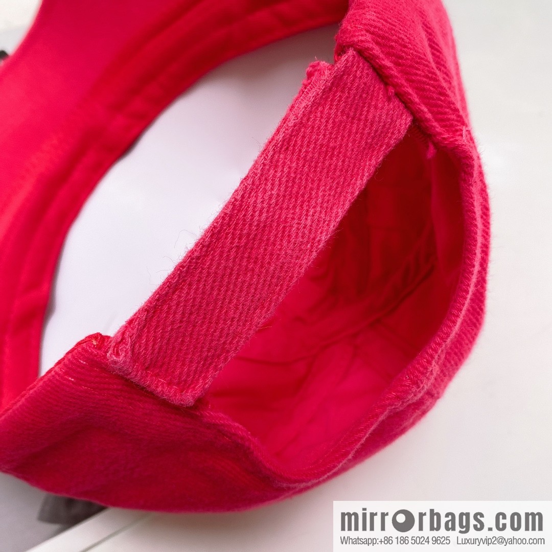 BALENCIAGA Balenciaga's new shampoo gray brim letter logo baseball cap