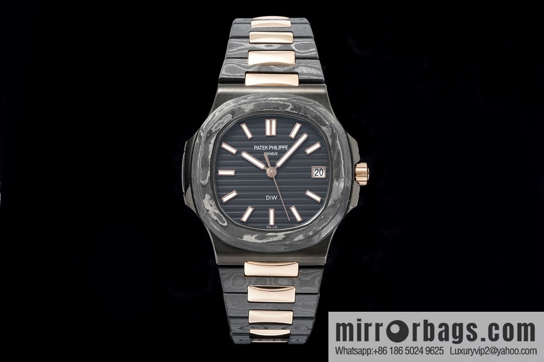 [PATEK PHILIPPE Nautilus 5711 DiW] The aesthetic presentation of carbon fiber, DiW gives the Nautilus 5711 watch