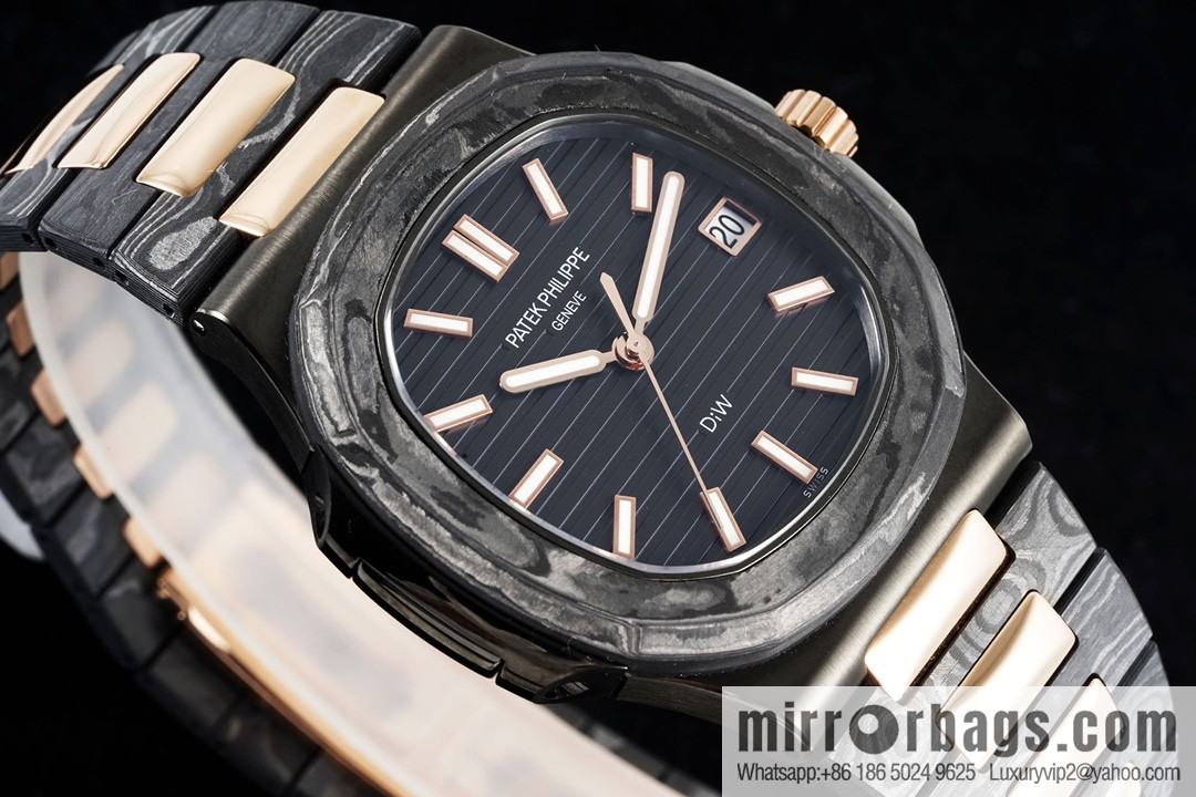 [PATEK PHILIPPE Nautilus 5711 DiW] The aesthetic presentation of carbon fiber, DiW gives the Nautilus 5711 watch