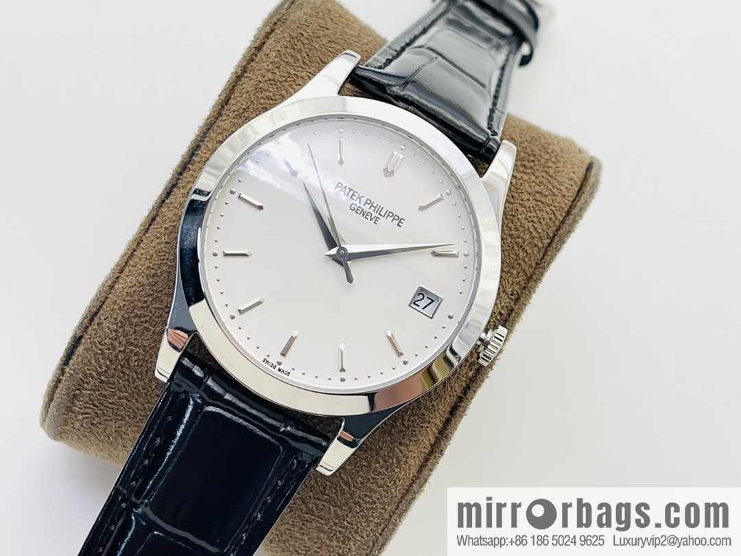 Patek Philippe Classic Watch Series - 5296-001. Platinum V4 Upgraded 324 Movement Watch