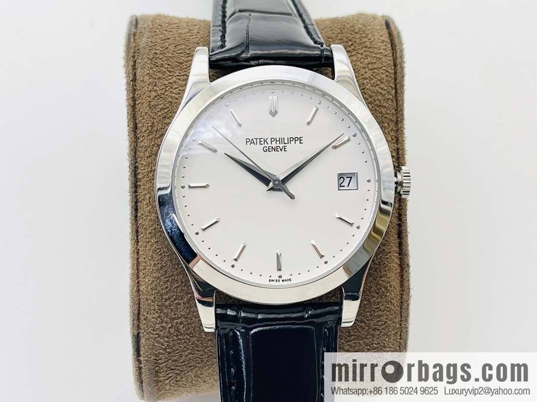 Patek Philippe Classic Watch Series - 5296-001. Platinum V4 Upgraded 324 Movement Watch