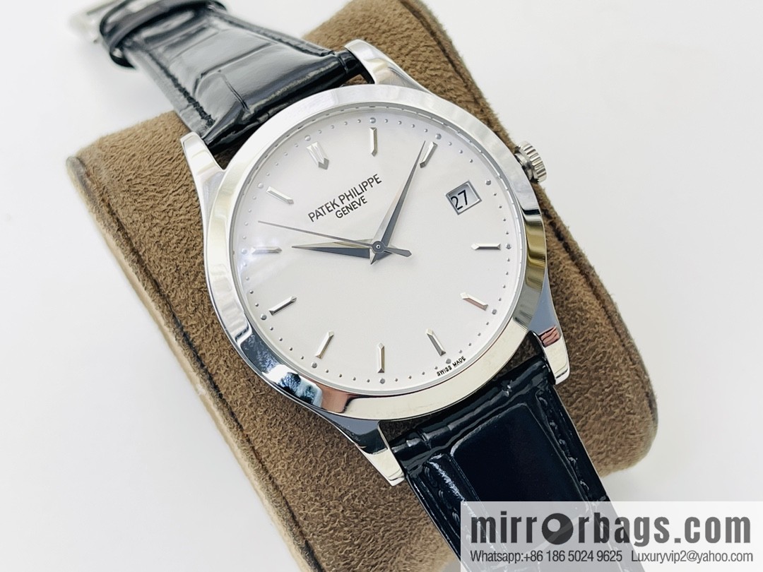 Patek Philippe Classic Watch Series - 5296-001. Platinum V4 Upgraded 324 Movement Watch