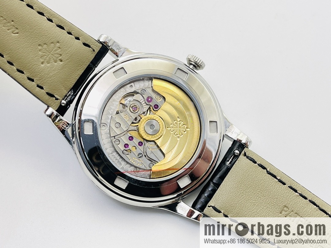 Patek Philippe Classic Watch Series - 5296-001. Platinum V4 Upgraded 324 Movement Watch