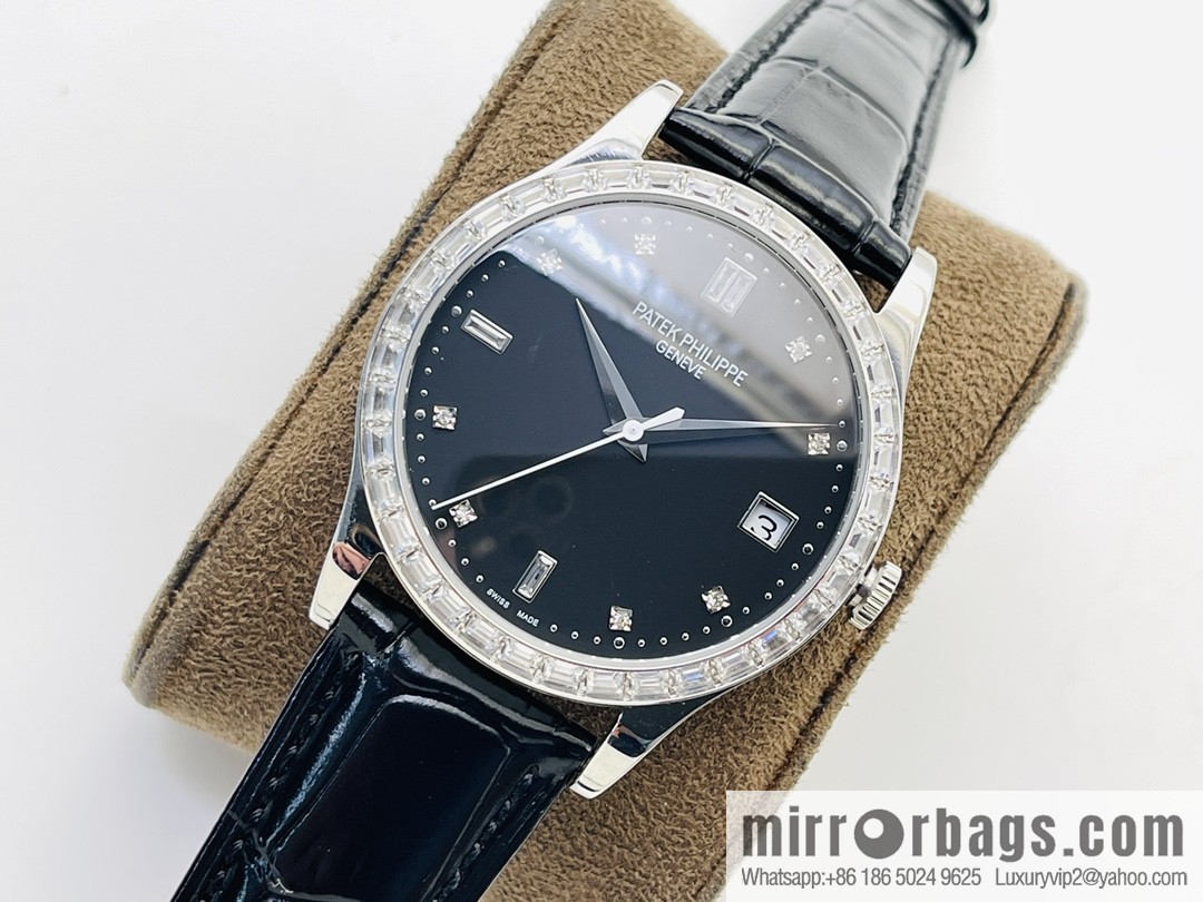 Patek Philippe Classic Watch Series - 5296-001. Platinum V4 Upgraded 324 Movement Watch
