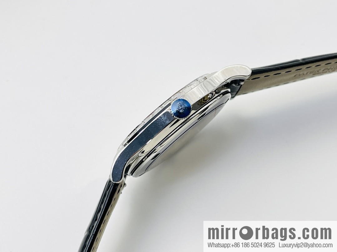 Patek Philippe Classic Watch Series - 5296-001. Platinum V4 Upgraded 324 Movement Watch