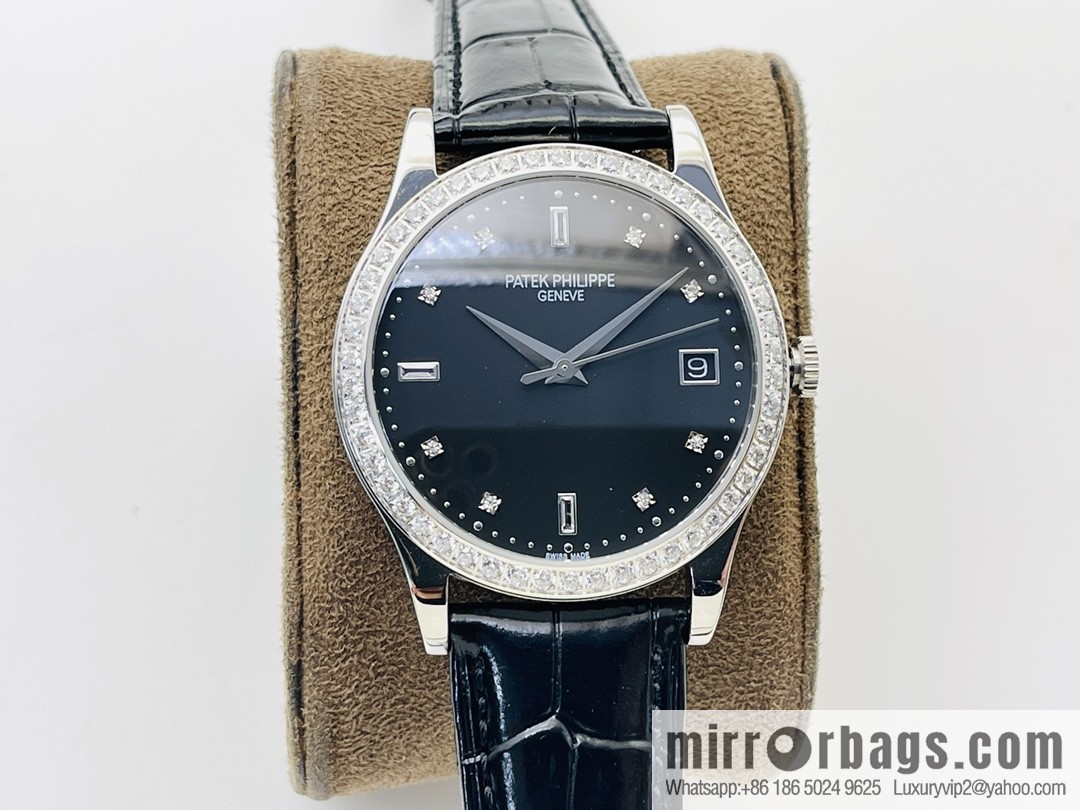 Patek Philippe Classic Watch Series - 5296-001. Platinum V4 Upgraded 324 Movement Watch