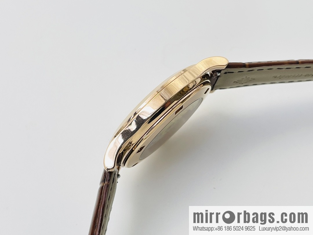 Patek Philippe Classic Watch Series - 5296-001. Platinum V4 Upgraded 324 Movement Watch