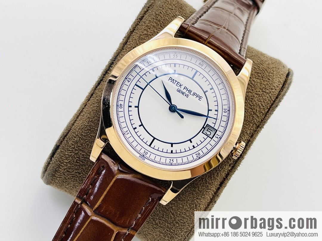 Patek Philippe Classic Watch Series - 5296-001. Platinum V4 Upgraded 324 Movement Watch