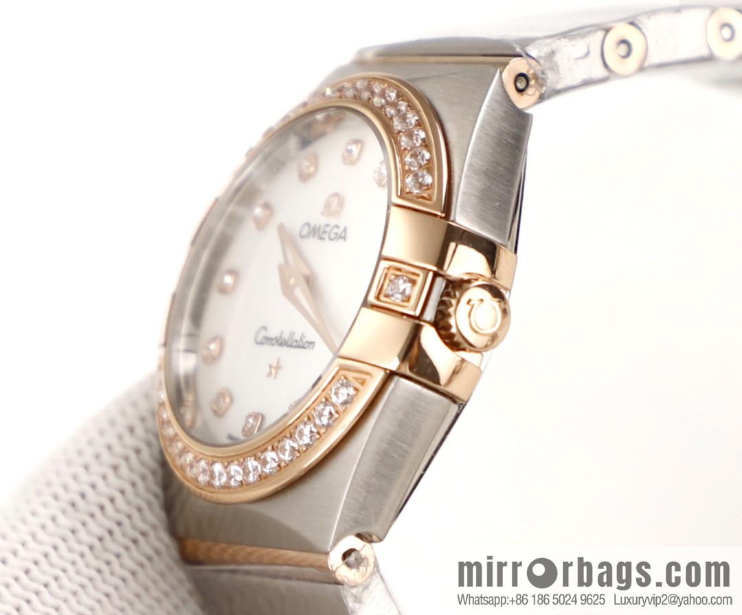 TW factory, Omega OMEGA women's constellation series 🎮 DG1 size 27mm quartz watch
