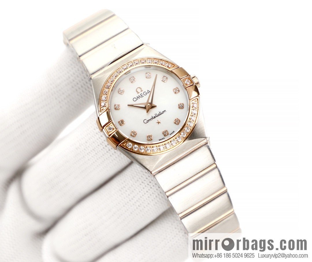 TW factory, Omega OMEGA women's constellation series 🎮 DG1 size 27mm quartz watch