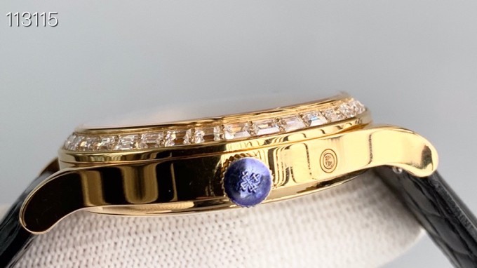 Patek Philippe Complex Series Six-Pin Men's Watch Original Imported 9100 Weeks and Months Moon Phase Kinetic Energy Function Movement Mechanical Watch