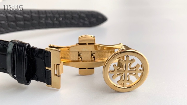 Patek Philippe Complex Series Six-Pin Men's Watch Original Imported 9100 Weeks and Months Moon Phase Kinetic Energy Function Movement Mechanical Watch