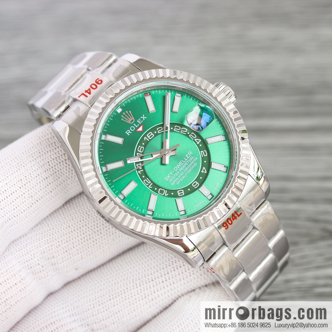 RMF Upgraded, Rolex Sky-Dweller Skywalker JR2 Longitudinal Watch