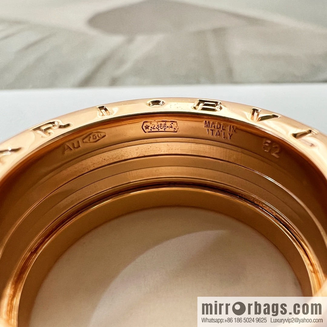 BVLGARI Bulgari new threaded ring