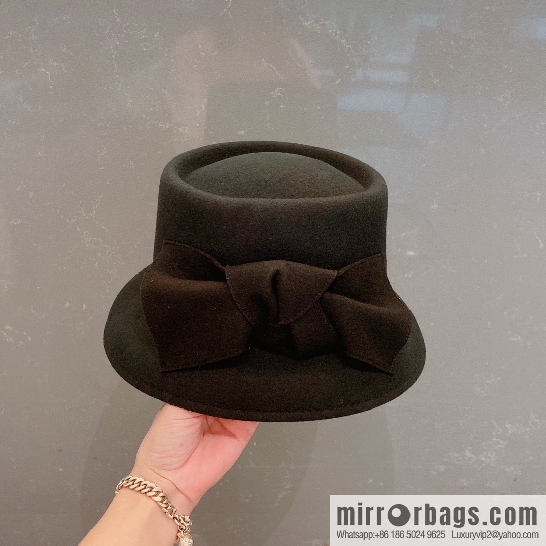 Dior Dior 2022 autumn and winter new woolen basin hat