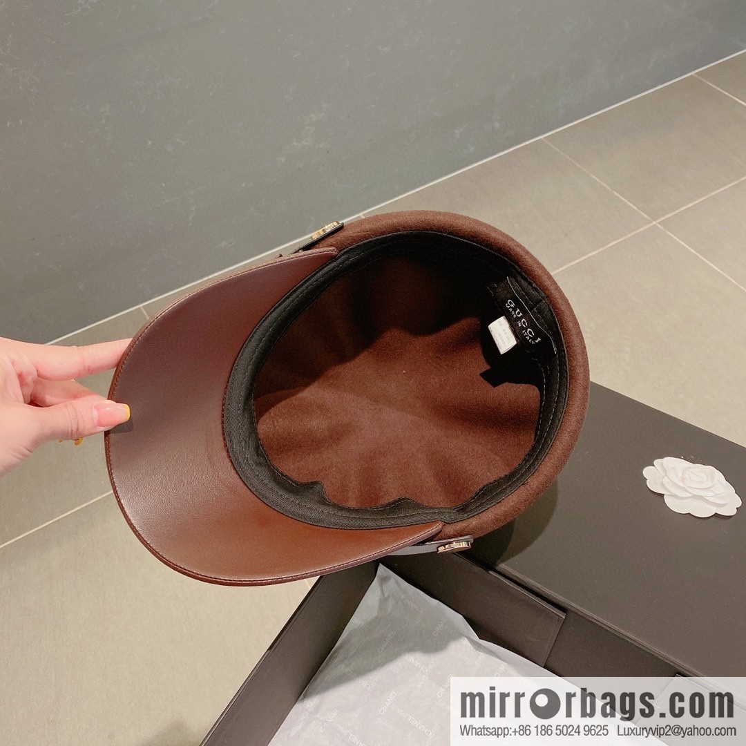 GUCCI Gucci 2022 autumn and winter new woolen star cap