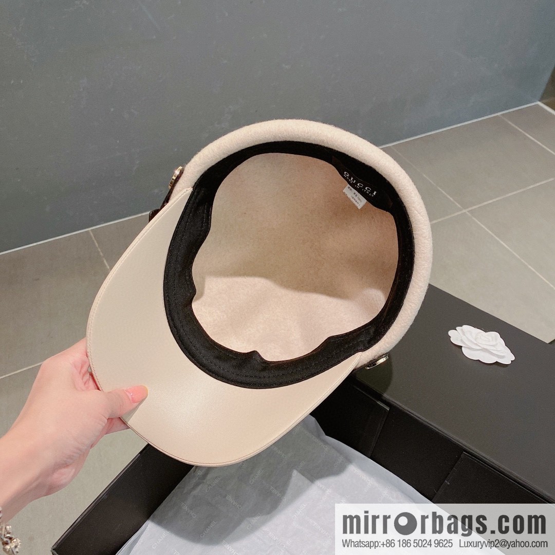 GUCCI Gucci 2022 autumn and winter new woolen star cap