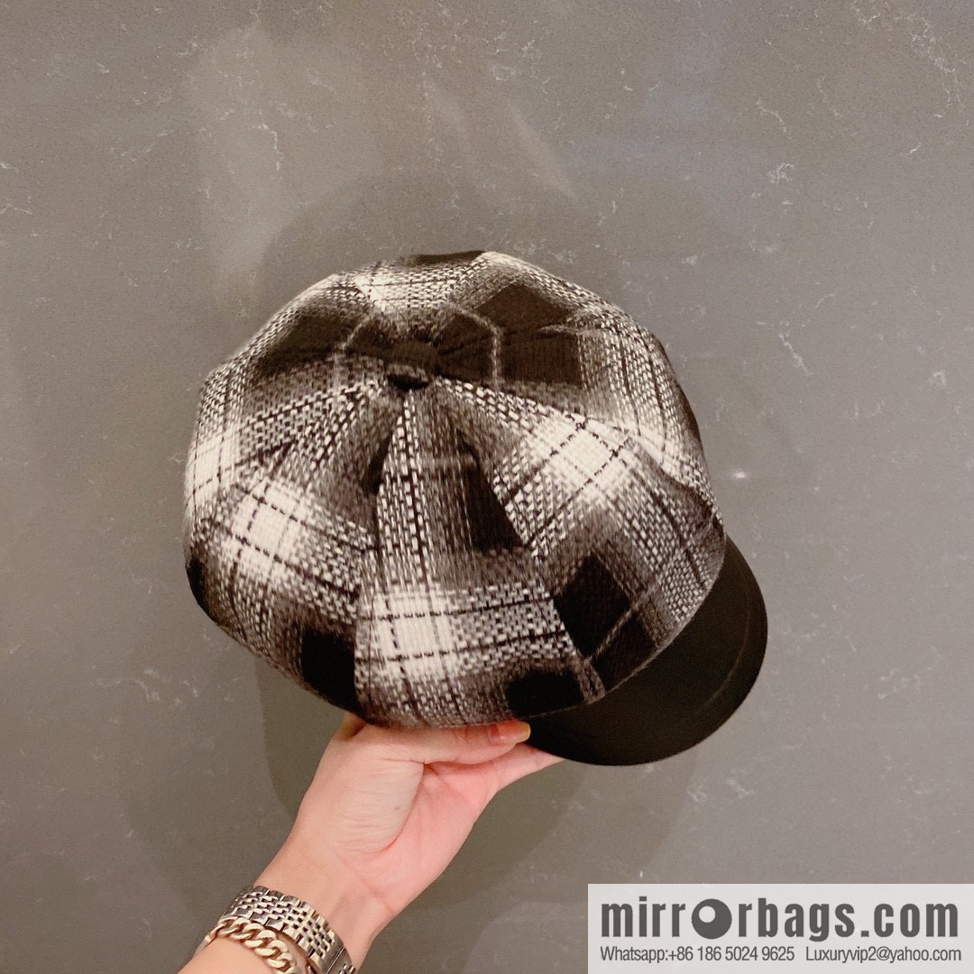 Burberry 2022 autumn and winter new octagonal cap