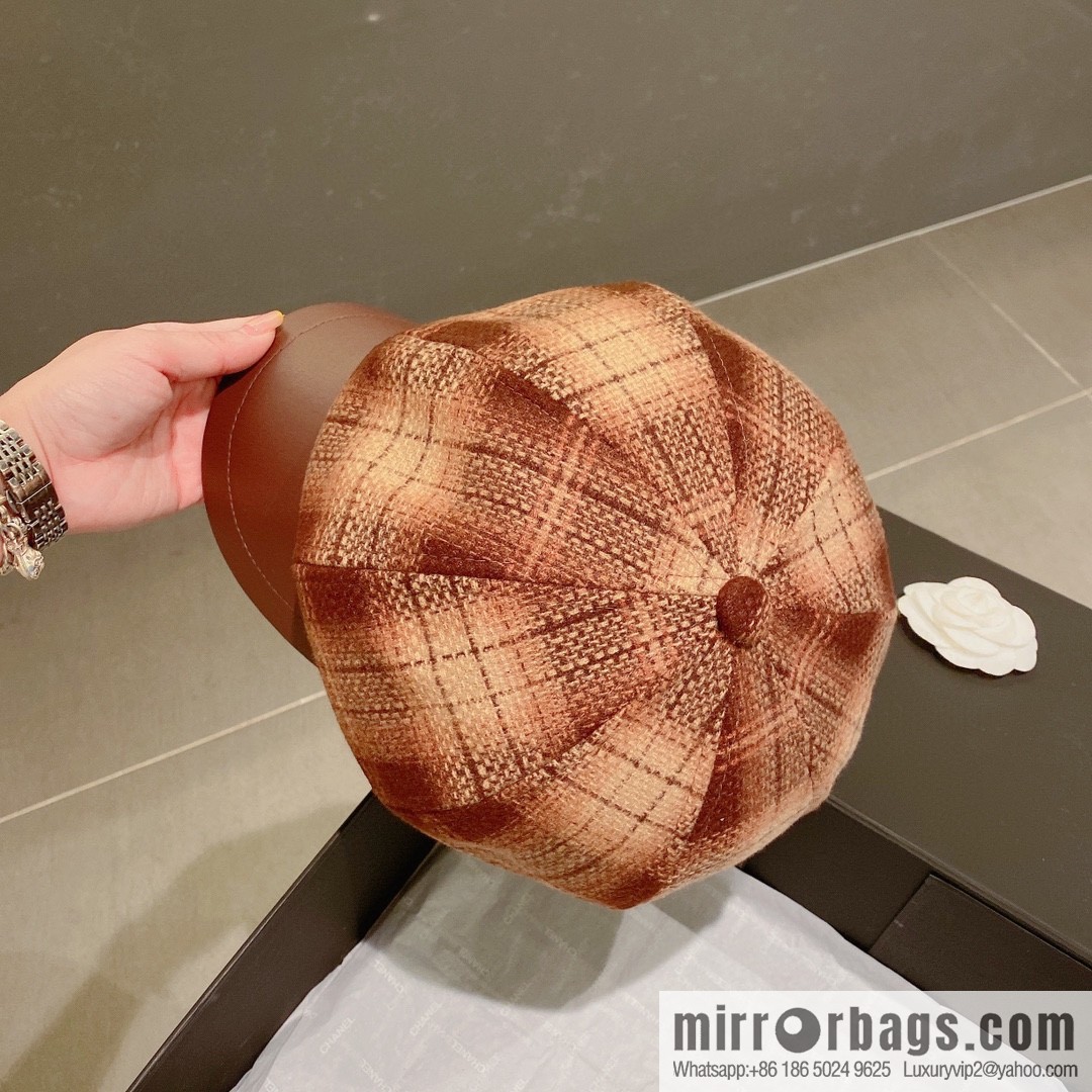 Burberry 2022 autumn and winter new octagonal cap