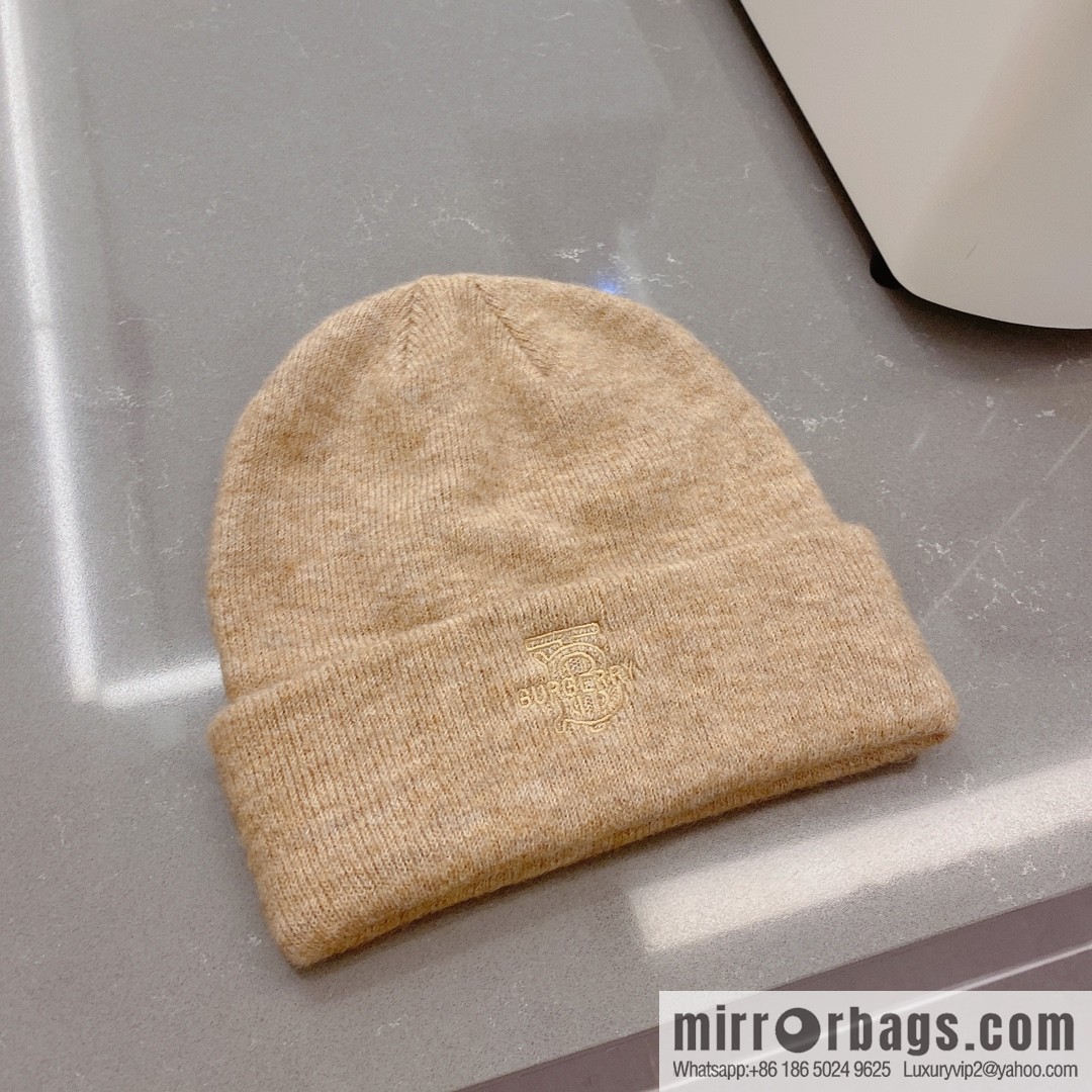 Burberry 2022 autumn and winter new wool knitted hat