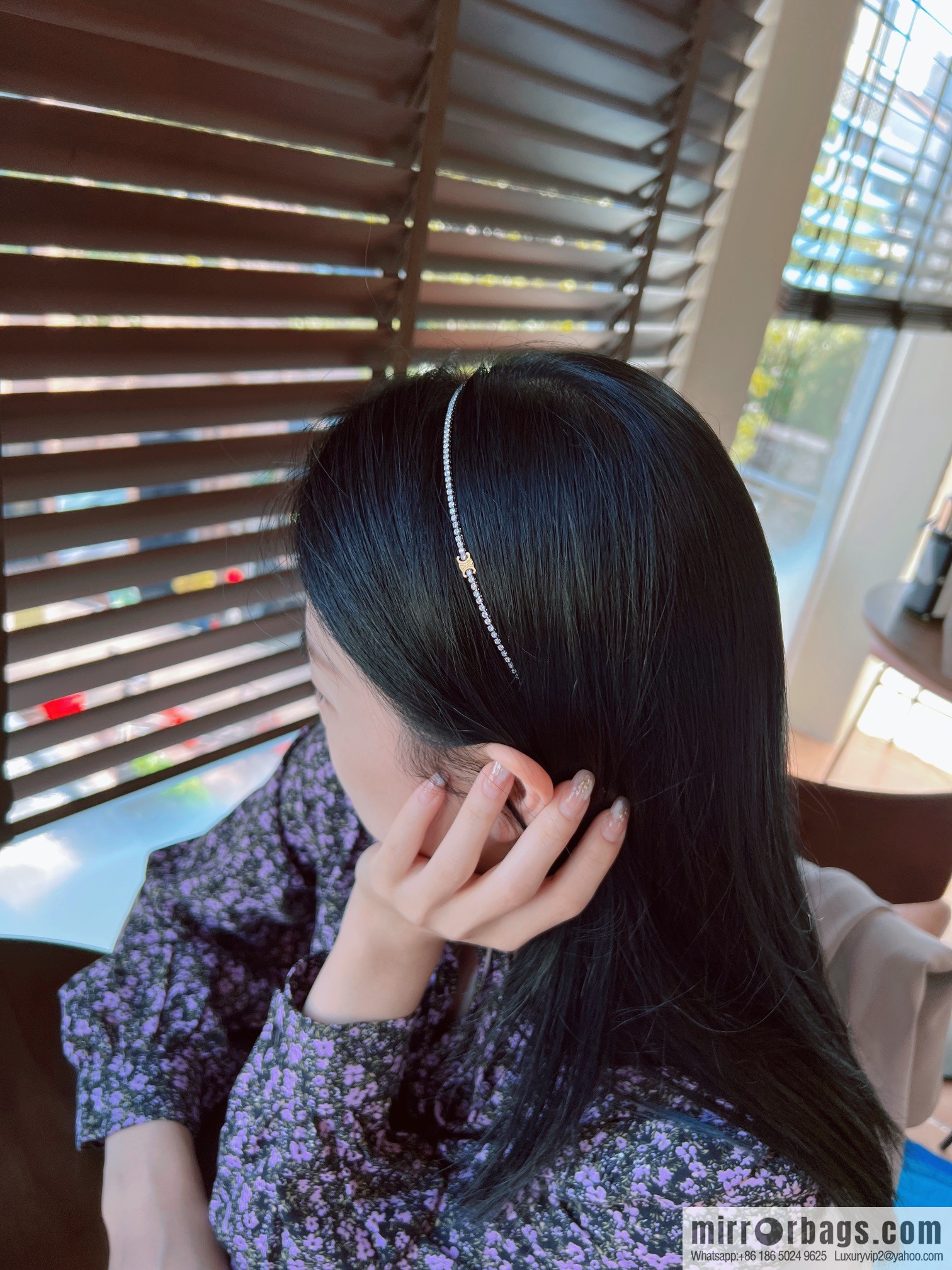 New Celine Arc de Triomphe headband