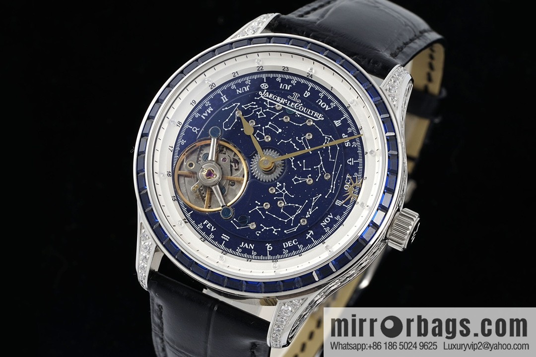 Beidou Star Orbital Flywheel JL. Home, Master Series, Orbital Flywheel, Inlaid Gold Stone Literal Watch