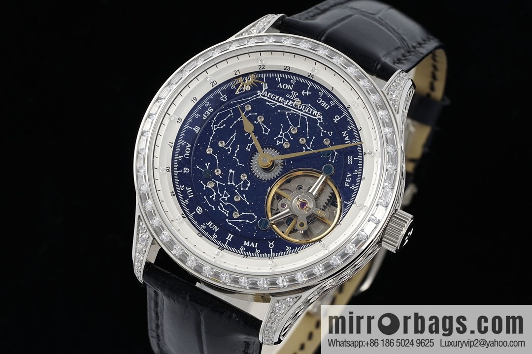 Beidou Star Orbital Flywheel JL. Home, Master Series, Orbital Flywheel, Inlaid Gold Stone Literal Watch